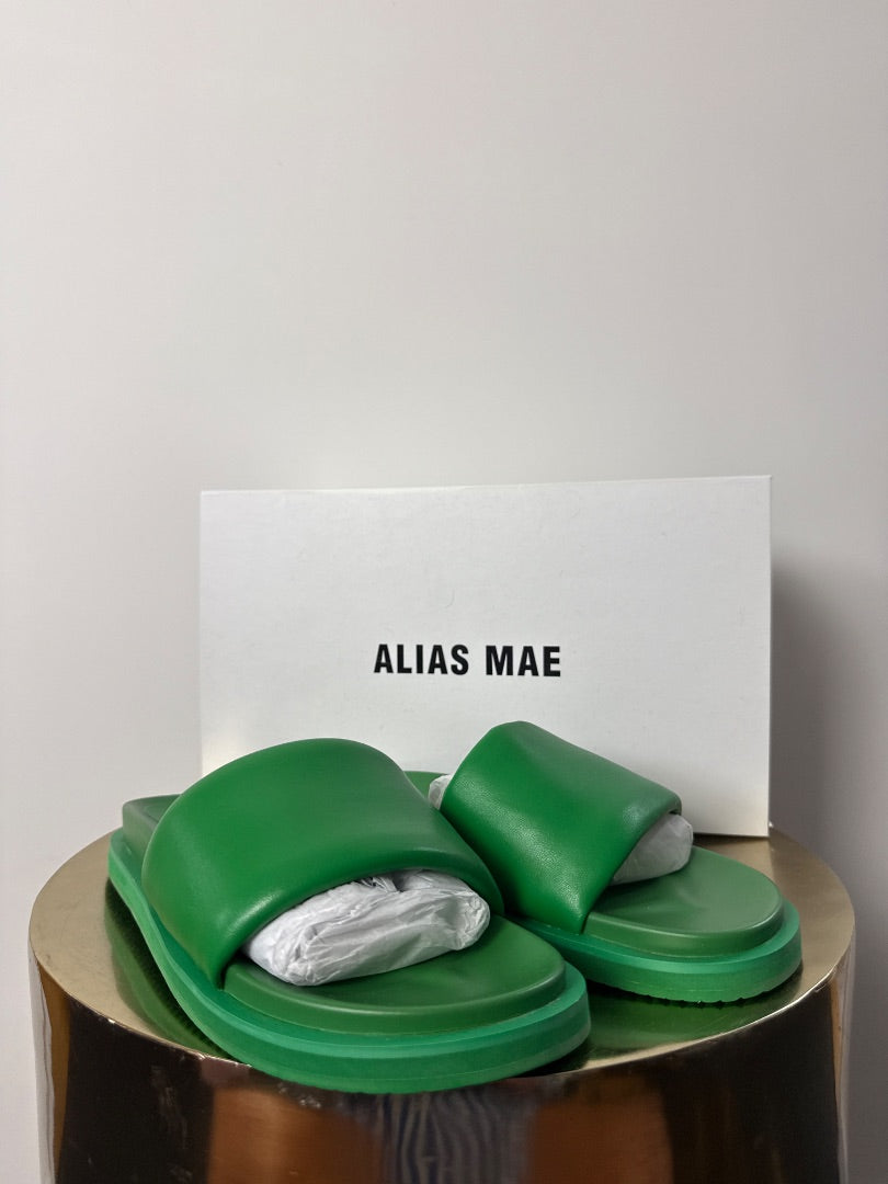 Alias mae Green Slides, Size 38