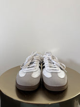 Load image into Gallery viewer, adidas White &amp; Black Samba trainers, Size Uk6
