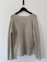 Load image into Gallery viewer, Majestic Filatures Silver Lurex v neck, Size 3
