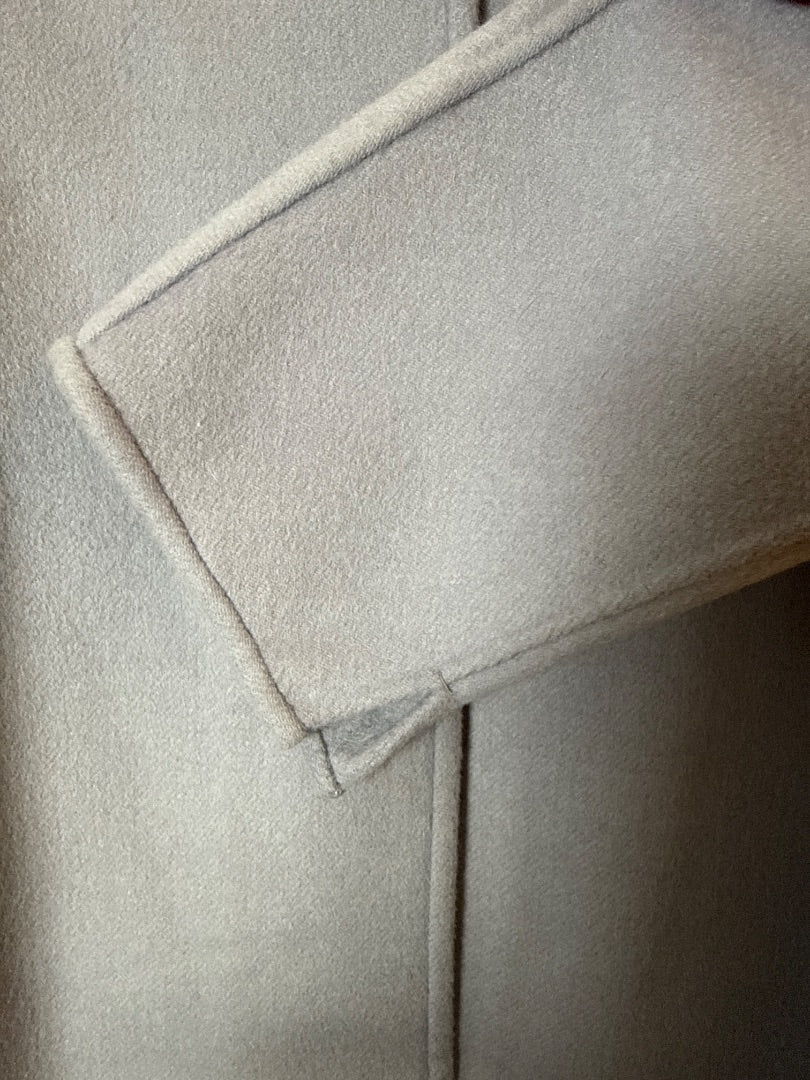 maxmara Blue Virgin wool car coat, Size 10