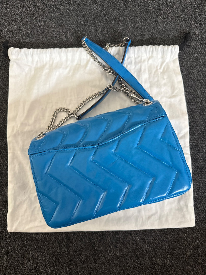 Sandro Turquoise handbag, Size Medium