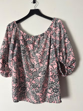 Load image into Gallery viewer, Cooper &amp; Ella Multicoloured Patterned top, Size L
