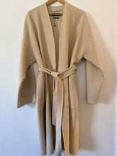 Load image into Gallery viewer, Weekend maxmara Cream Belted coat, Size 10
