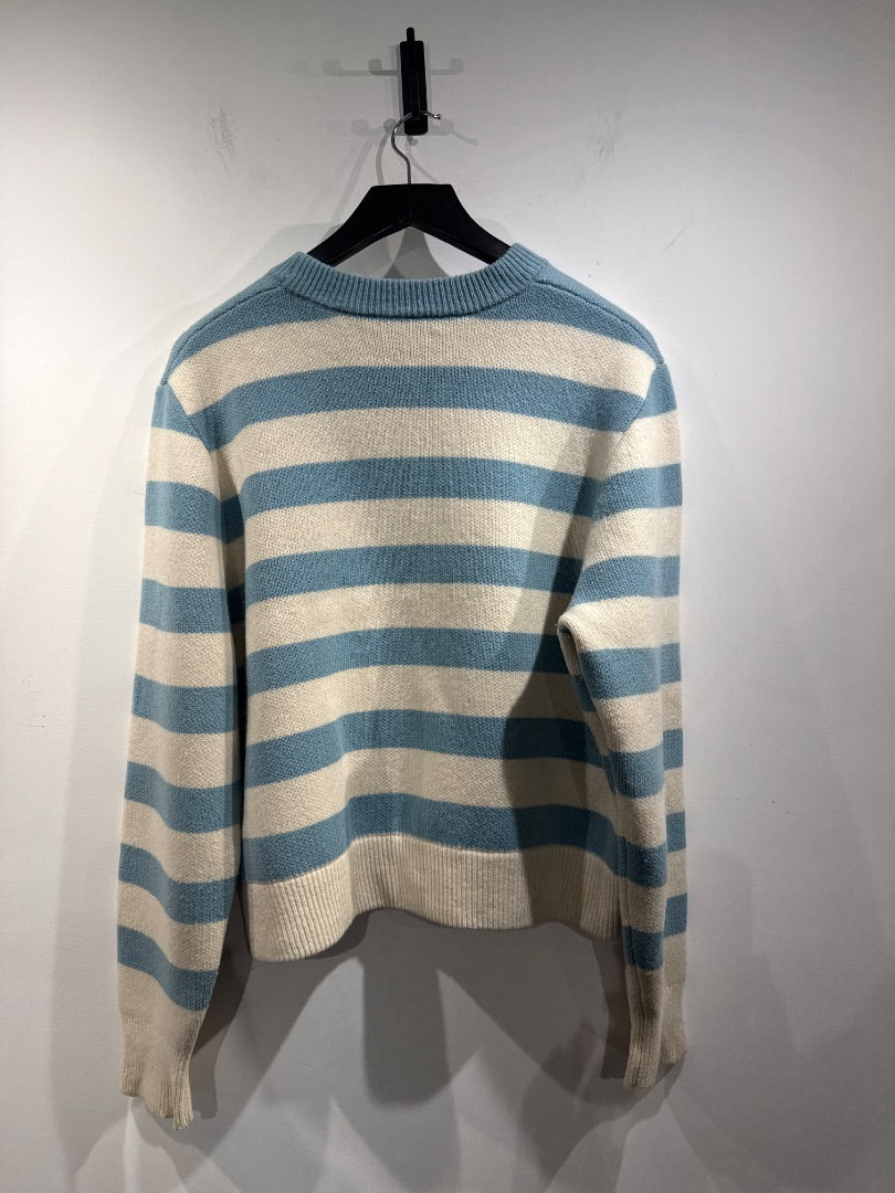 Bella Freud Blue Mythical Bunny Sweater, Size L