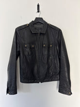 Load image into Gallery viewer, rag &amp; bone Black Leather jacket, Size US6
