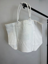 Load image into Gallery viewer, Isabel Marant White Yenky canvas tote, Size Medium
