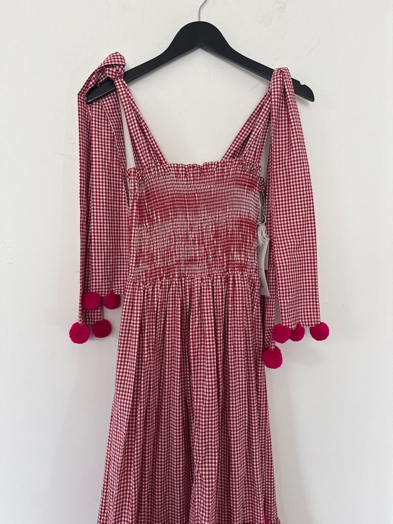 Sundress Red Tops, Size M/L