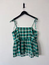 Load image into Gallery viewer, Bellerose Emerald Gingham top, Size 3
