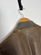 Load image into Gallery viewer, gucci Khaki Vintage leather jacket, Size 42
