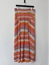 Load image into Gallery viewer, Missoni Orange Zig zag maxi skirt, Size
