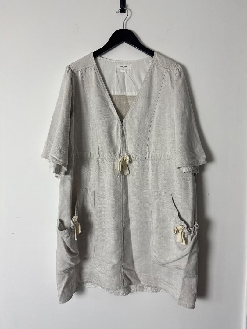 Isabel Marant Etoile Ecru Cotton dress, Size 40