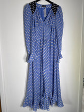 Load image into Gallery viewer, Stine Goya Blue Patterned dress, Size XS
