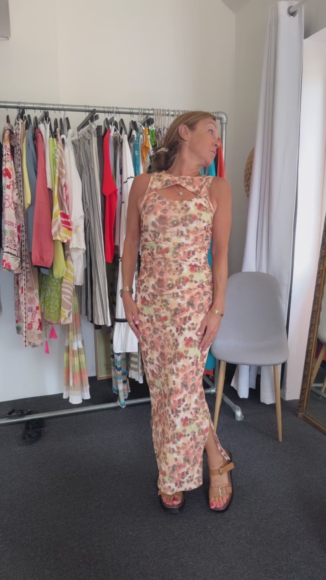 nanushka Multicoloured Rilo Dress, Size Medium