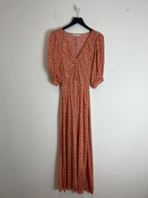 Load image into Gallery viewer, Vanessa bruno terracotta ditzy floral maxi dress, Size 40
