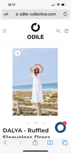 Load image into Gallery viewer, ODILE COLLECTIVE WHITE DAYLA white broderie anglaise dress, Size 3

