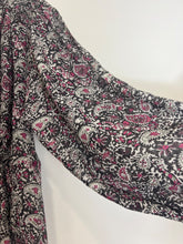 Load image into Gallery viewer, Isabel Marant Black silk paisley top, Size 42
