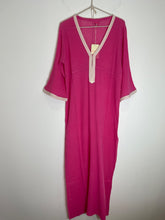 Load image into Gallery viewer, Ambas Italy Raspberry Long Tunic, Size 3
