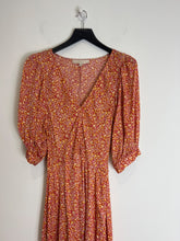 Load image into Gallery viewer, Vanessa bruno terracotta ditzy floral maxi dress, Size 40
