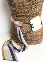 Load image into Gallery viewer, Missoni Vintage Lurex Knit Belt - Size O/S
