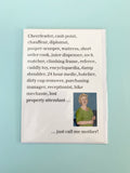 Cath Tate 'Just Call Me Mother' Greetings Card