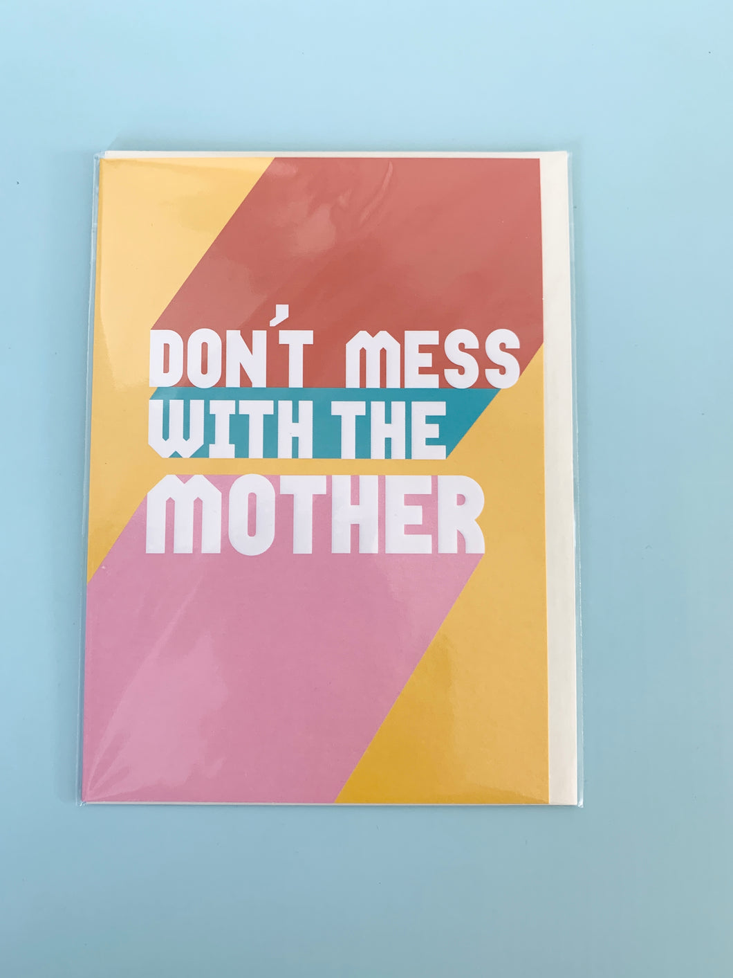 Cath Tate 'Don't Mess With the Mother' Greetings Card