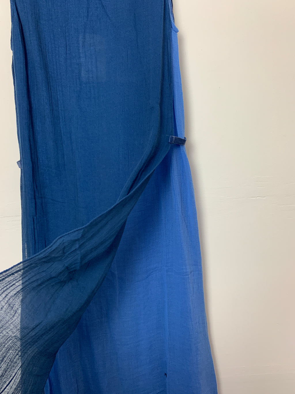 Ambas Italy Blue Fulvia Beach Kaftan - Size 2