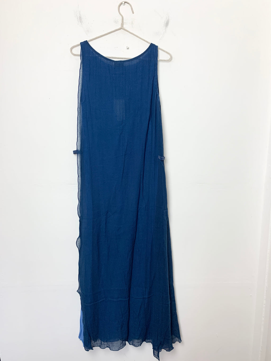 Ambas Italy Blue Fulvia Beach Kaftan - Size 2