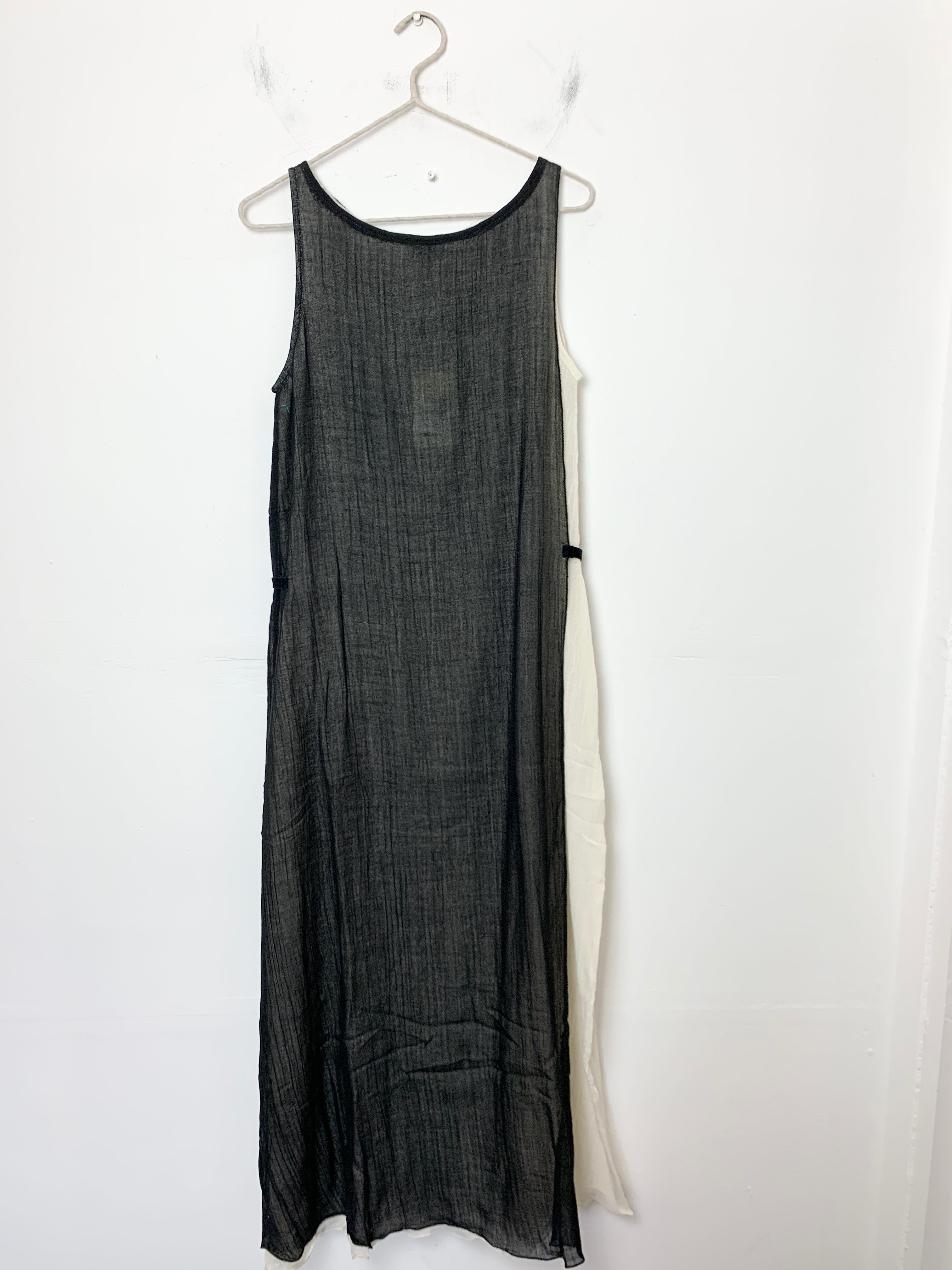 Ambas Italy Black Fulvia Beach Kaftan - Size 1