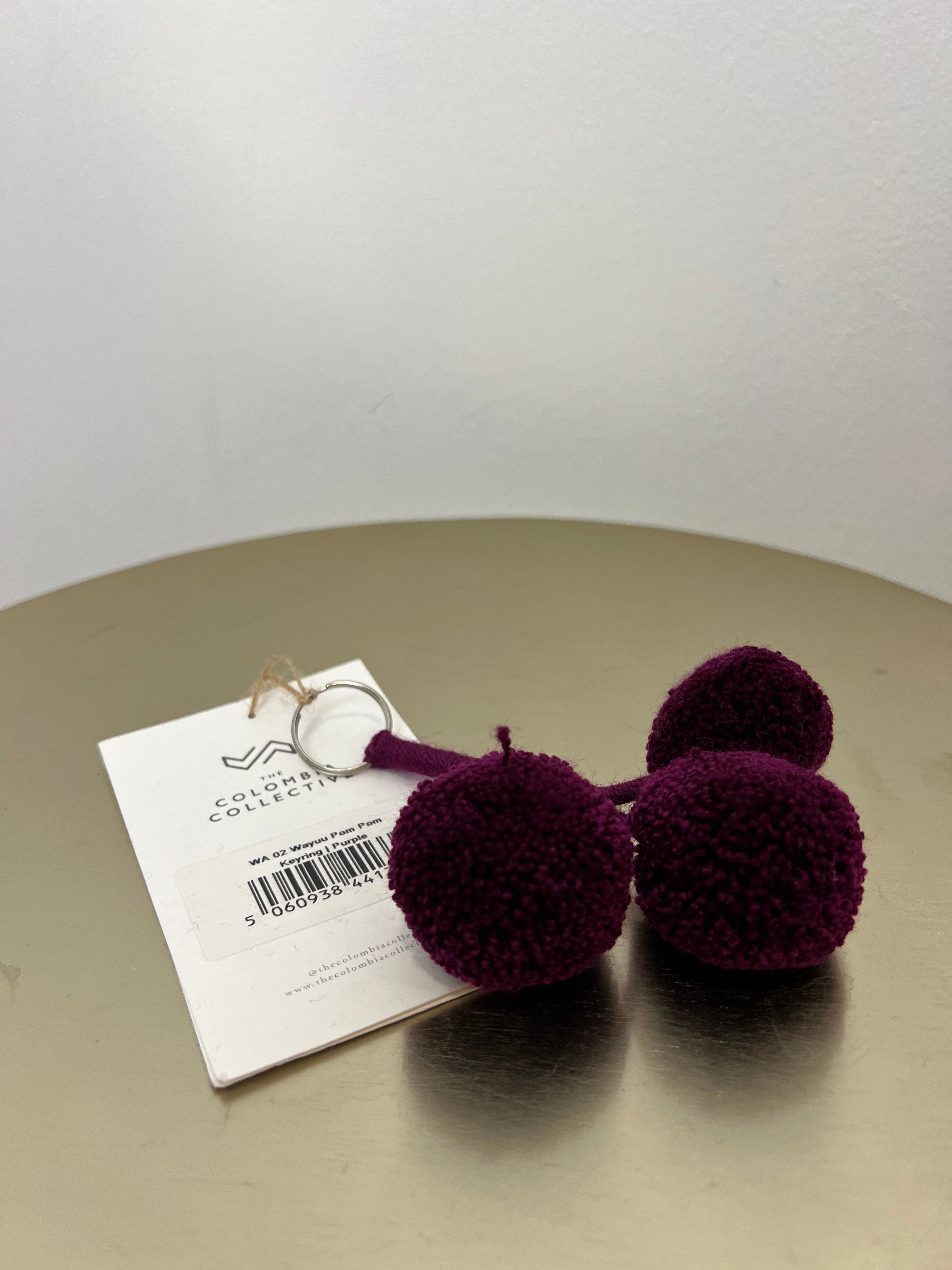 Colombia Collective Pom Pom Keyring