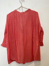 Load image into Gallery viewer, Ambas Italy Strawberry Bubu’s Cotton Beach Shirt, Size S/M
